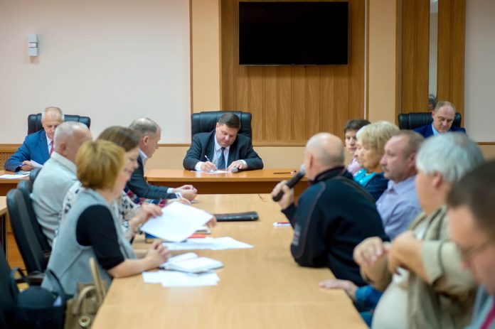 Глава Городского округа Подольск в провел рабочую встречу со старостами сельских населённых пунктов