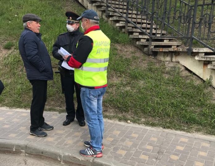 В усиленном режиме несут службу сотрудники УМВД России по Городскому округу Подольск