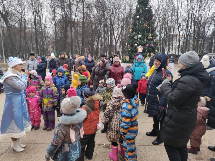 В подольских парках организованы новогодние  анимационные программы