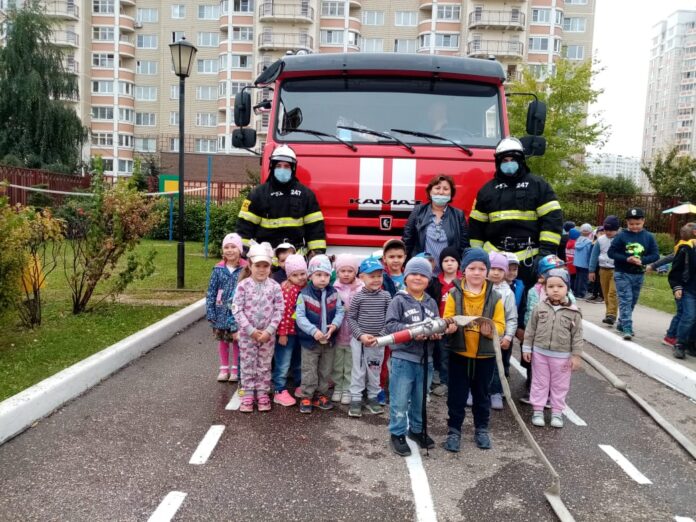 Уроки безопасности состоялись в дошкольных учреждениях Большого Подольска