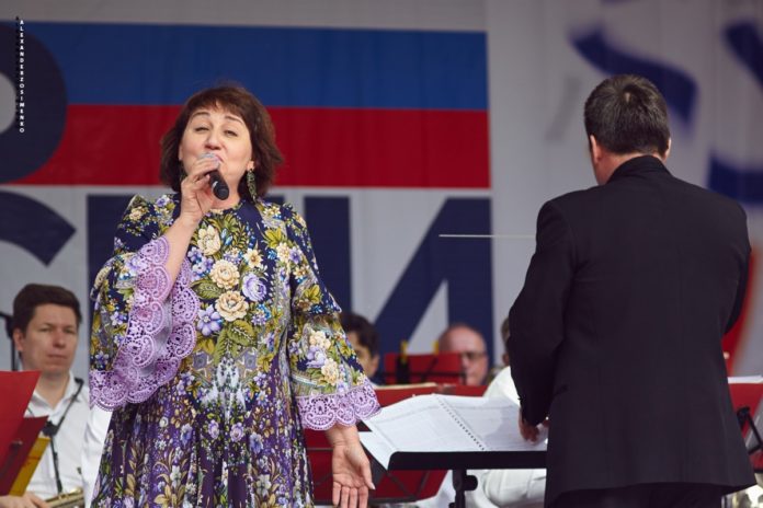 Солисты Подольской филармонии и концертный оркестр выступили на празднике, посвящённому Дню России