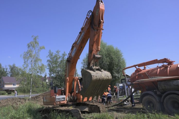 В Подольске проходит реконструкция канализационно-насосной станции