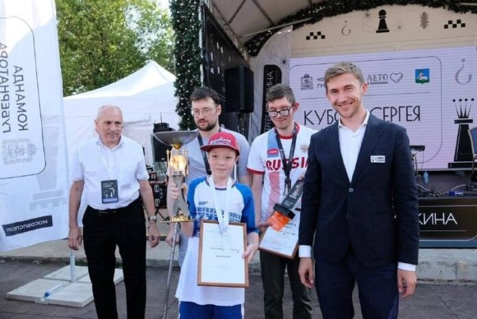12-летний шахматист из Большого Подольска стал победителем Кубка Сергея Карякина 12-летний шахматист из Большого Подольска стал победителем Кубка Сергея Карякина