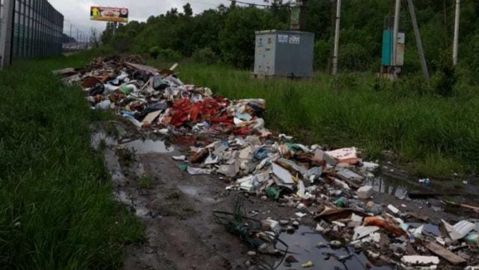 В Подольске ликвидирована неесанкционированная свалка строительного мусора вблизи СНТ «Коллективный сад №3»