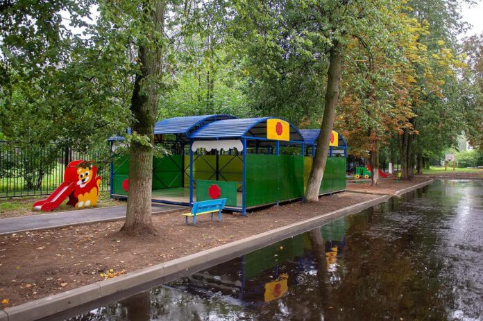 В Подольске благоустроили территорию «Теремка»  В Подольске благоустроили территорию «Теремка»