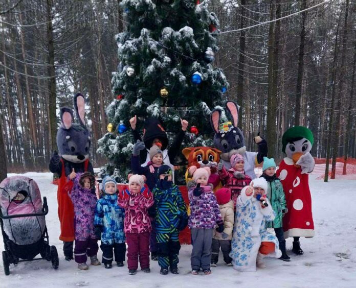 Третий день нового года в подольских парках был наполнен весёлыми танцами