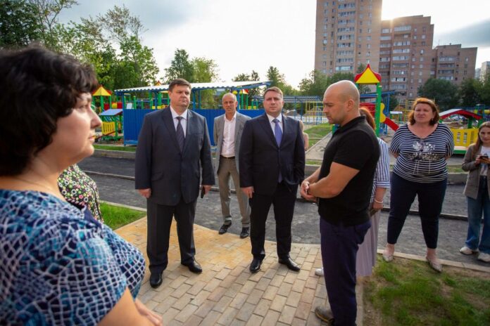 Работы на важных для Большого Подольска социальных объектах идут полным ходом