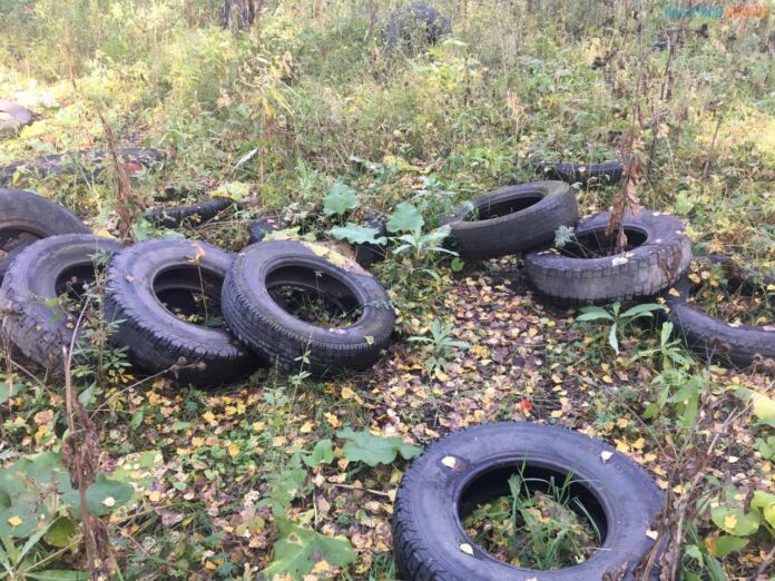 Вниманию подольчан: о необходимости правильной утилизации автомобильных шин