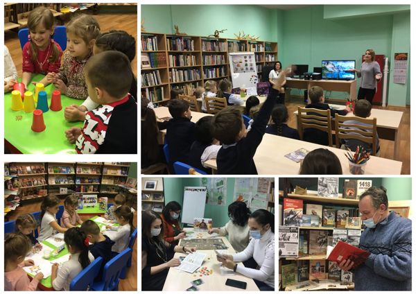 В библиотеке № 24 проводятся различные мероприятия образовательного и развлекательного характера