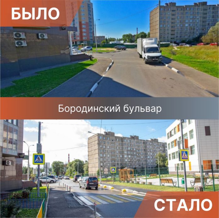 Светофор установлен у новой школы №36 в мкр. Кутузово Светофор установлен у новой школы №36 в мкр. Кутузово