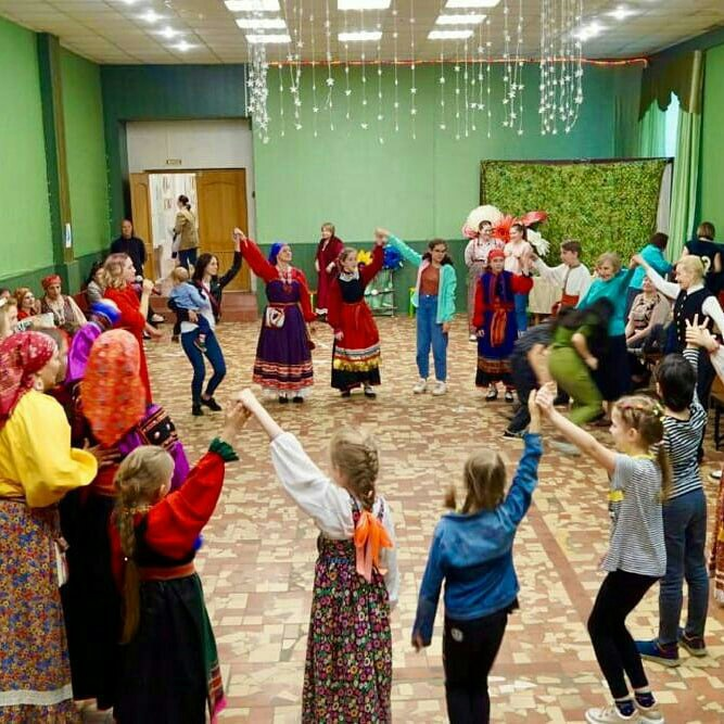 В подольском ДК «Плещеево» состоялась фольклорная вечерка В подольском ДК «Плещеево» состоялась фольклорная вечерка