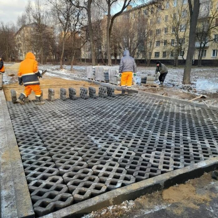 В микрорайоне Климовск у дома № 19 по улице Симферопольская появится экопарковка В микрорайоне Климовск у дома № 19 по улице Симферопольская появится экопарковка