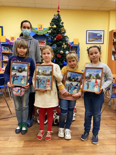 Мастер-класс “Шерстяная акварель” состоялся в библиотеке № 11