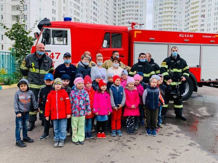 В детском саду «Дельфиненок» состоялся день безопасности