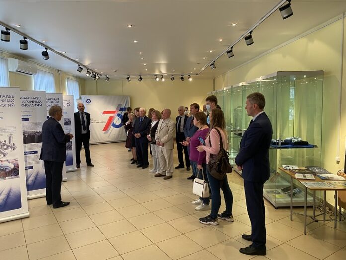 Открытие выставочной экспозиции к 75-летию атомной промышленности состоялось в Большом Подольске