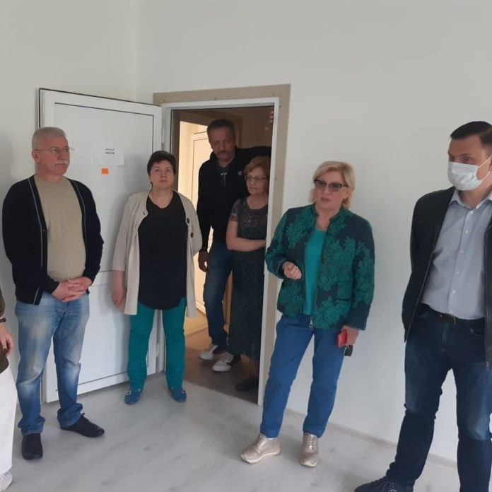 Ремонтные работы в филиале детской поликлиники на улице Ульяновых ведутся согласно плану Ремонтные работы в филиале детской поликлиники на улице Ульяновых ведутся согласно плану