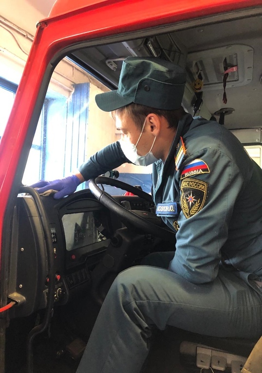 Сотрудники Подольского пожарно-спасательного гарнизона проводят комплекс профилактических мероприятий