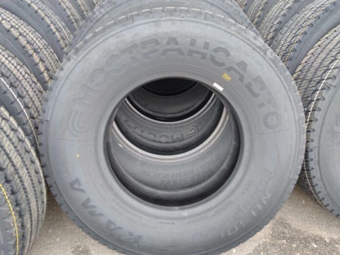 В Мострансавто поступило примерно 2 500 новых брендированных шин