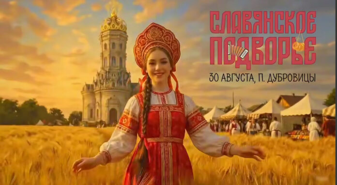 Традиционный фестиваль «Славянское подворье» пройдет в Подольске 30 августа
