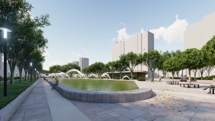 В Подольске на бульваре 65-летия Победы появится универсальная арена В Подольске на бульваре 65-летия Победы появится универсальная арена