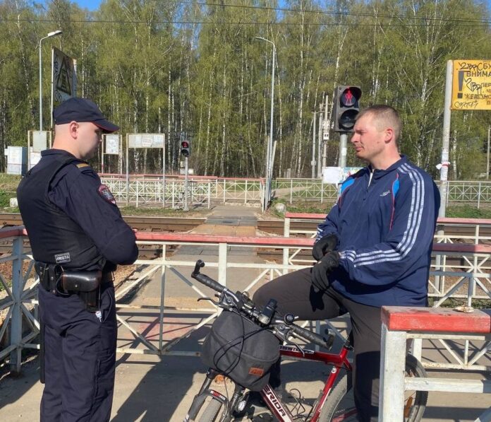 Профилактический рейд прошел в Подольске у платформы Весенняя