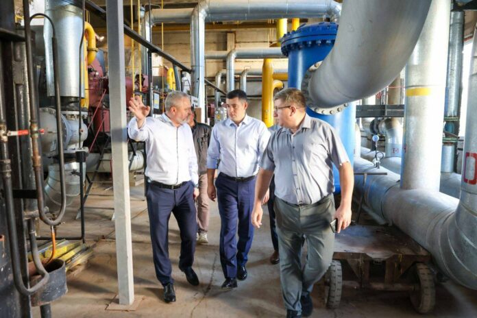 Глава г. о. Подольск проверил работу котельной ОАО «ПТЭК» Глава г. о. Подольск проверил работу котельной ОАО «ПТЭК»