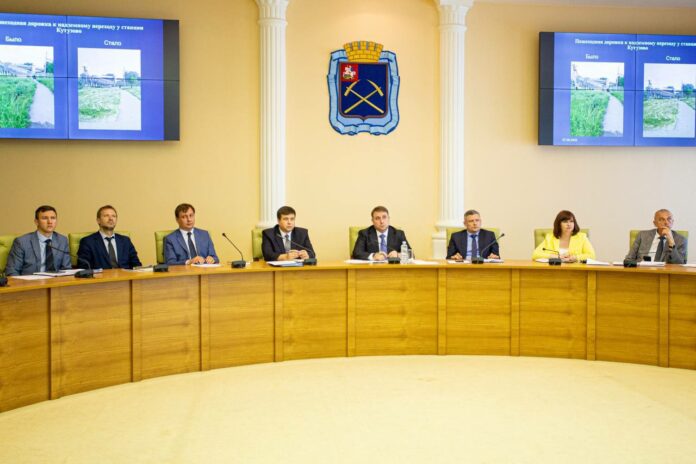 Прошло аппаратное совещание главы округа Прошло аппаратное совещание главы округа