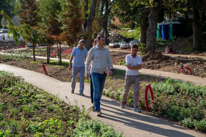 Ход работ на Певческом поле проверили в Подольске