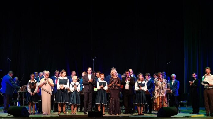 В КПЦ «Дубровицы» состоялся концерт духового оркестра Подольской филармонии