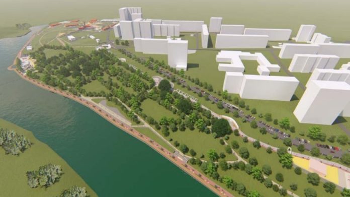 Продолжаются работы в рамках первого этапа реконструкции в парке имени Виктора Талалихина