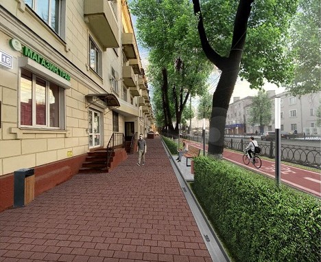 Стартовали работы по благоустройству пешеходного маршрута от станции МЦД Подольск до территории квартала «Зингер»