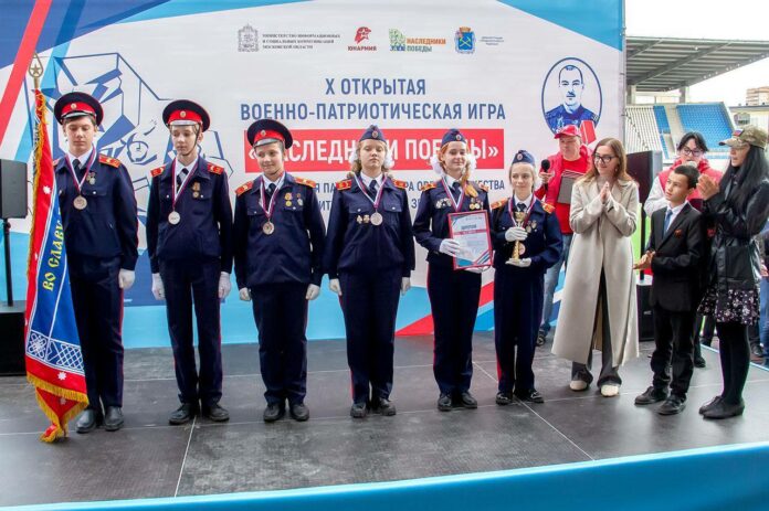 Подольские юнармейцы впереди всех!  Подольские юнармейцы впереди всех!