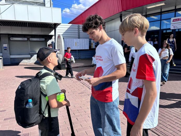 В Подольске пассажирам напомнили правила безопасности на железнодорожной дороге  В Подольске пассажирам напомнили правила безопасности на железнодорожной дороге