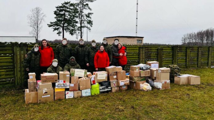 Очередную помощь доставили мобилизованным из Подольска Очередную помощь доставили мобилизованным из Подольска
