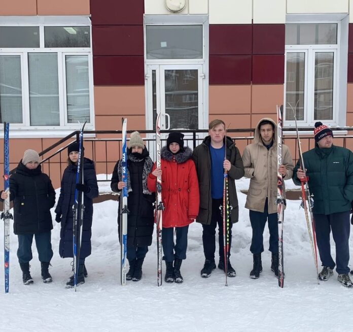 Соревнования по лыжным гонкам прошли в колледже Московия (СП Львовское)