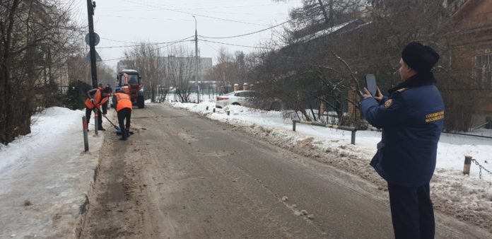 Госадмтехнадзор сообщает: идет проверка зимнего содержания объектов транспорта и железнодорожной инфраструктуры в Городском округе... Госадмтехнадзор сообщает: идет проверка зимнего содержания объектов транспорта и железнодорожной инфраструктуры в Городском округе...