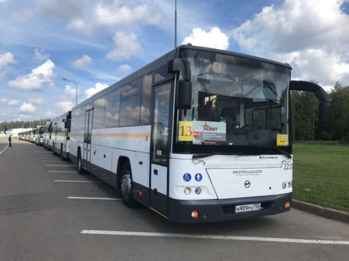 Более 120 тысяч гостей и участников Международного военно-технического форума «Армия-2020» использовали автобусы Мострансавто