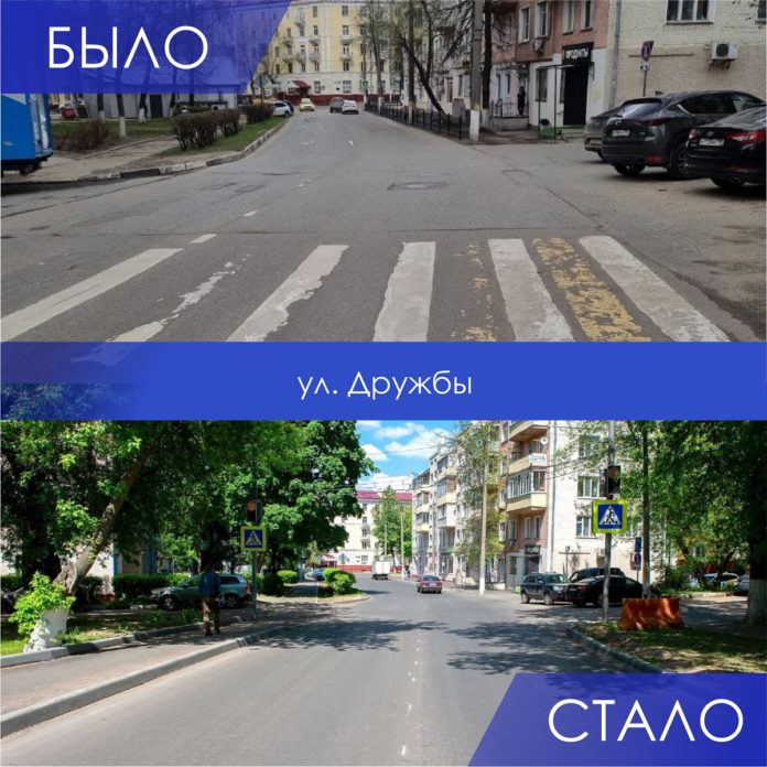 В Городском округе Подольск продолжается ремонт муниципальной дорожной сети