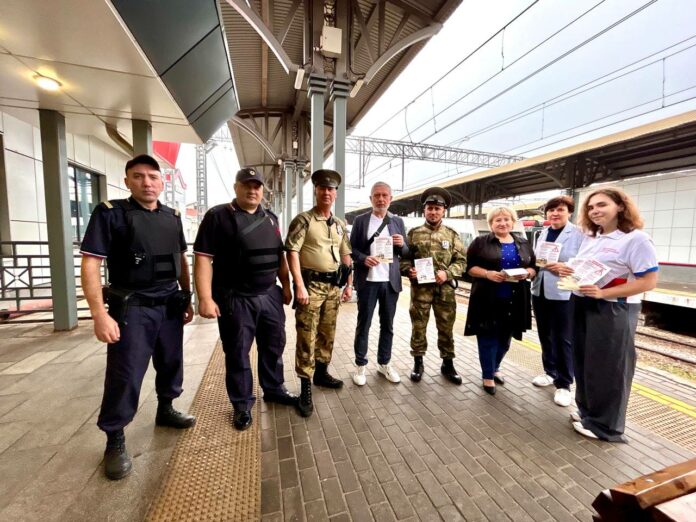 В Подольске продолжаются еженедельные профилактические рейды на жд станциях В Подольске продолжаются еженедельные профилактические рейды на жд станциях