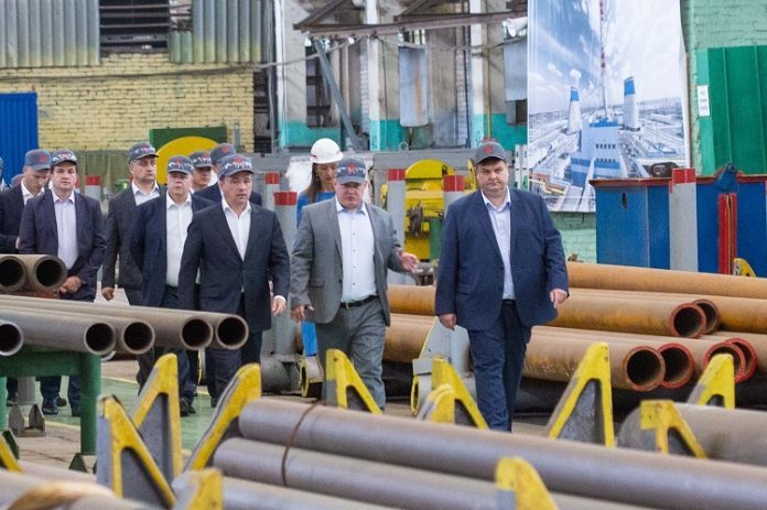 Андрей Воробьев и Николай Пестов посетили Машиностроительный завод «ЗиО-Подольск» Андрей Воробьев и Николай Пестов посетили Машиностроительный завод «ЗиО-Подольск»