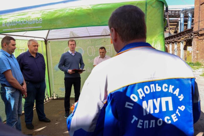 На учениях в Подольске отработали действия при ЧС на котельной На учениях в Подольске отработали действия при ЧС на котельной