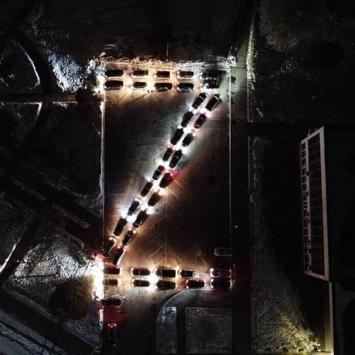 Неравнодушные жители Подольска поддержали Армию России Неравнодушные жители Подольска поддержали Армию России