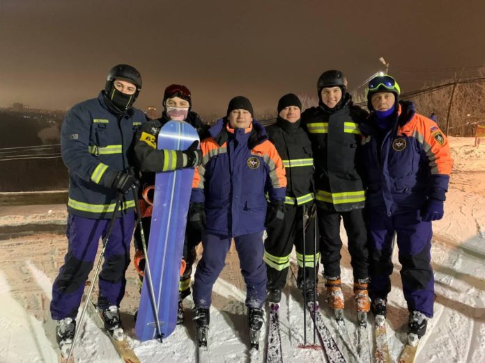 Задорные «Пожарные покатушки» состоялись на склоне у Пахры Задорные «Пожарные покатушки» состоялись на склоне у Пахры