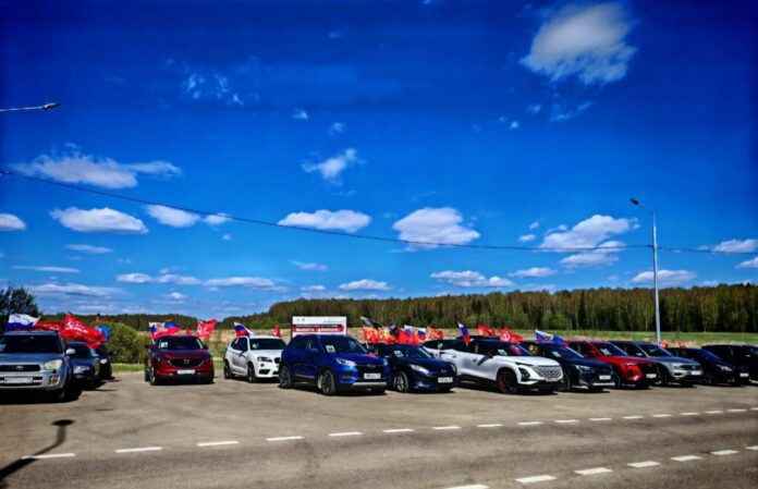 Подольчане приняли участие в автопробеге  «Дорога памяти»