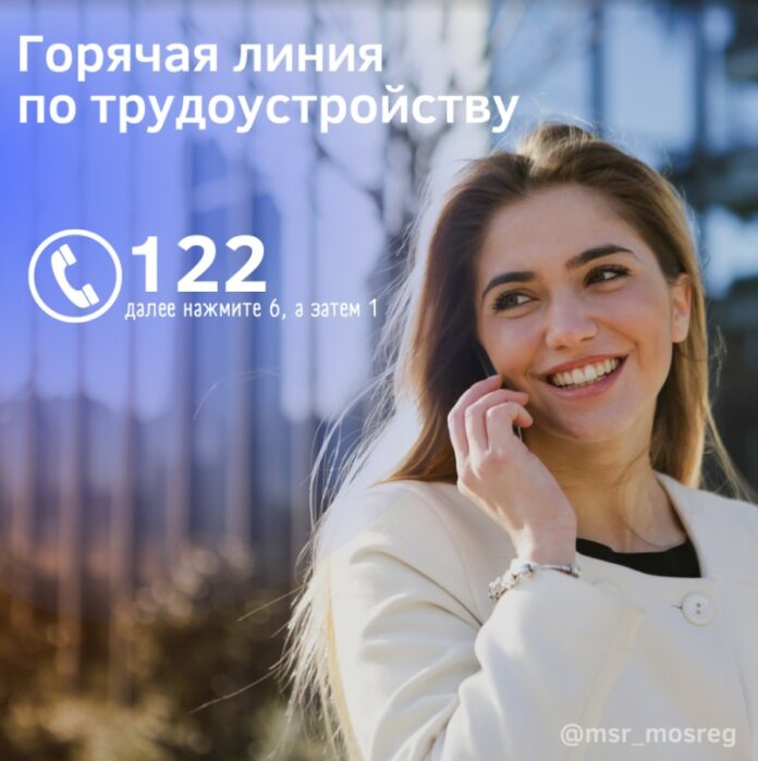 «Горячая линия» для помощи в трудоустройстве заработала в Подмосковье