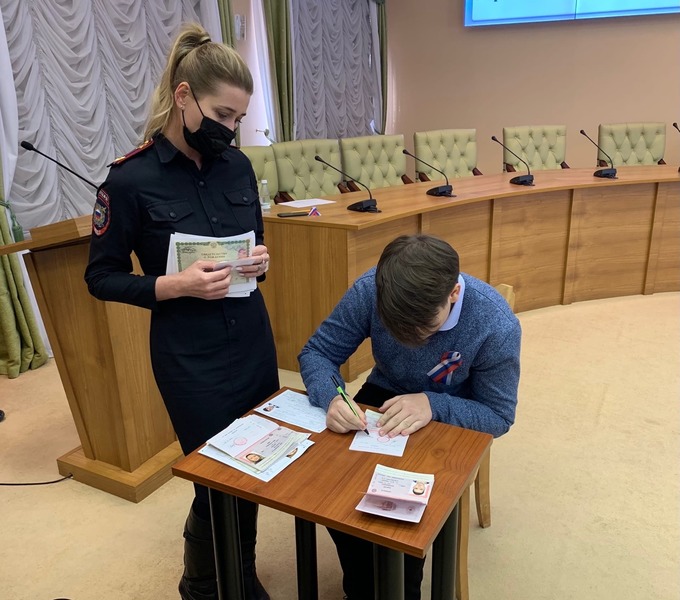 Акция «Мы — граждане России!» состоялась в Подольске