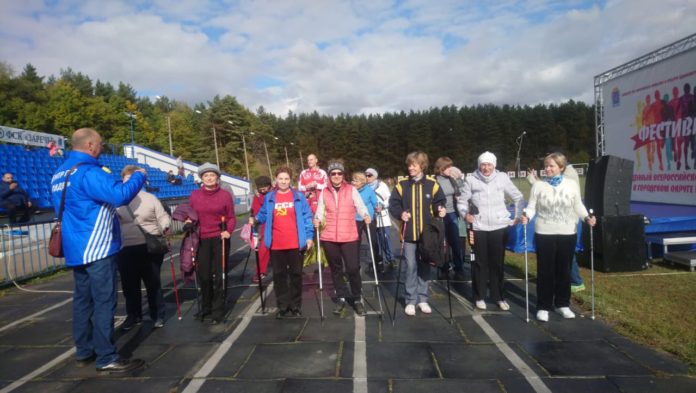 Фестиваль скандинавской ходьбы прошел в городском округа Подольск