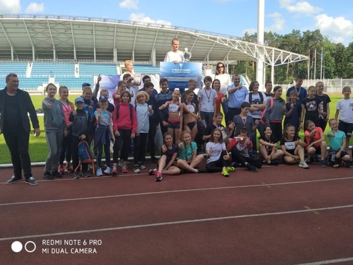 Ребята из «Лидера» в атлетике легкой – лидеры