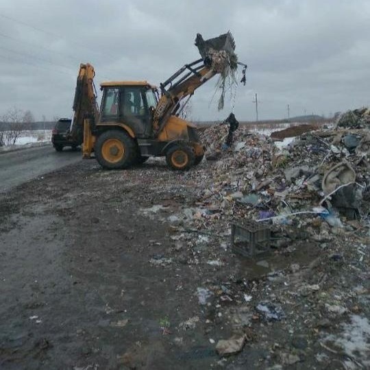 Продолжается работа по выявлению несанкционированных навалов мусора в Большом Подольске