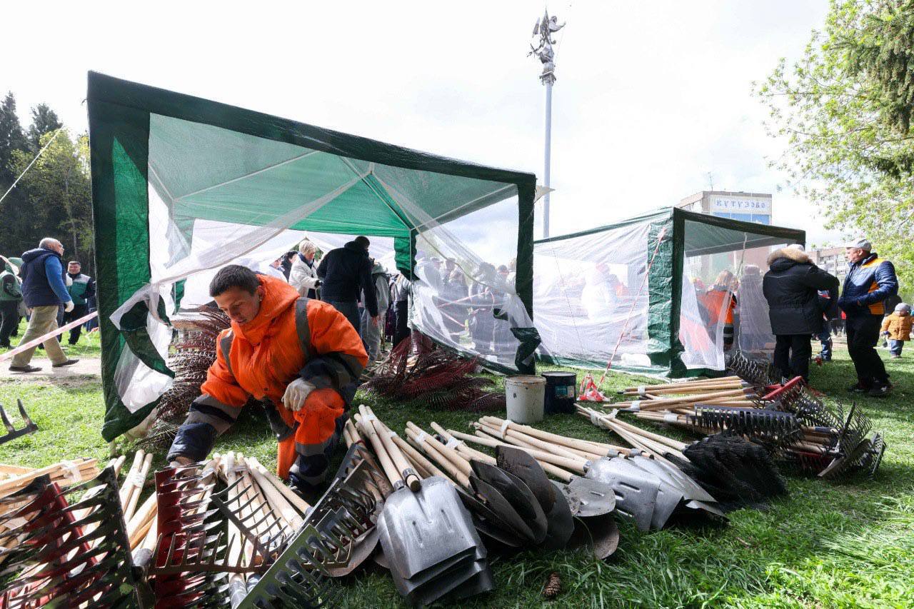 На территории Подольска пройдут традиционные субботники